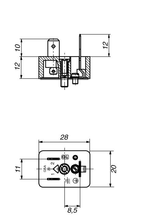 Hirschmann Gerätestecker für GM/GMN GSA 20 Pole:2 + PE 931 352-100-1 Inhalt