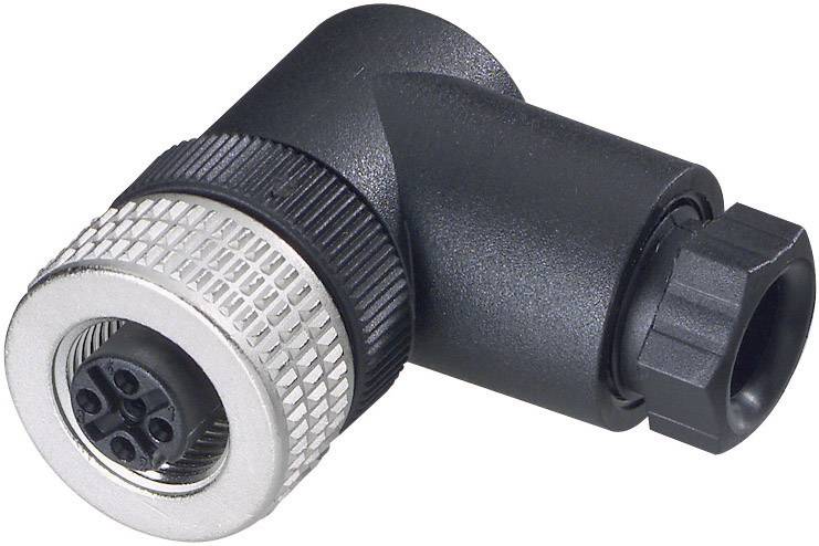 Hirschmann 933 172-100-1 Sensor-/Aktor-Steckverbinder, unkonfektioniert M12 Buchse, gewinkelt Polza