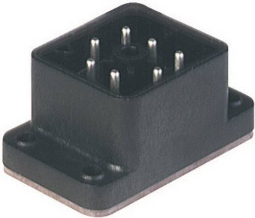 Hirschmann Aufbaustecker mit Flansch Schwarz GO 610 FA M Pole:6 + PE 932 478-100-1 Inhalt