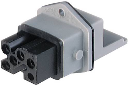 Hirschmann 931 694-106-1 Netz-Steckverbinder STAKEI Buchse, Einbau vertikal Gesamtpolzahl: 5 + PE 1