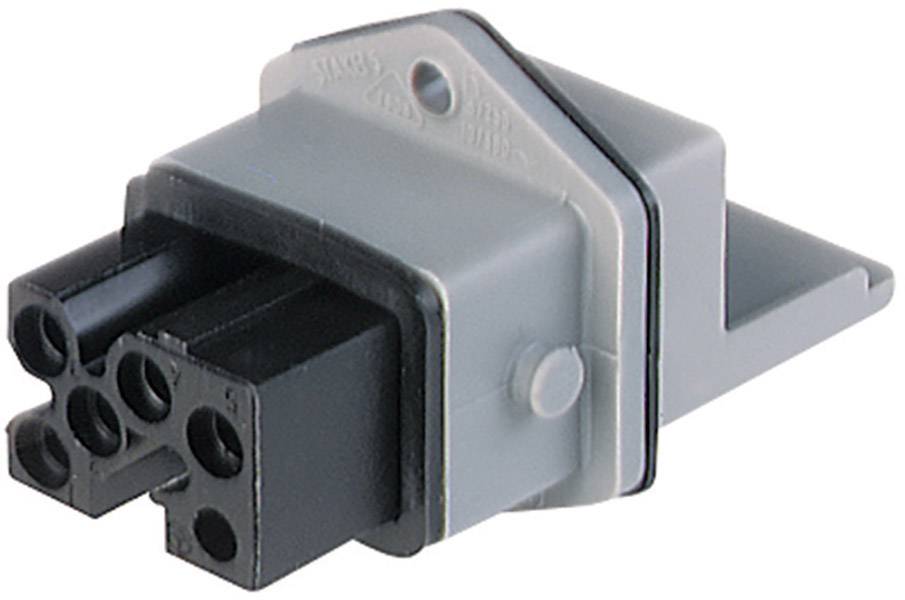 Hirschmann 931 694-106-1 Netz-Steckverbinder STAKEI Buchse, Einbau vertikal Gesamtpolzahl: 5 + PE 1