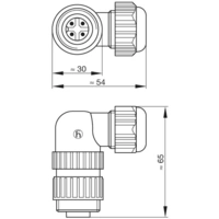 Hirschmann 934 128-100-1 Rundstecker Stecker, gewinkelt Gesamtpolzahl: 3 + PE Serie (Rundsteckverbinder): CA 1St. Hirschmann 934 128-100-1 Rundstecker Stecker, gewinkelt Gesamtpolzahl: 3 + PE Serie (Rundsteckverbinder): CA 1St.