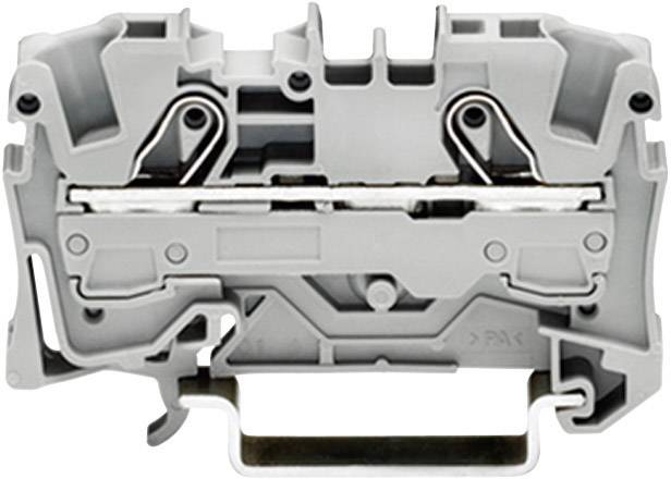 WAGO 2006-1204 Durchgangsklemme 7.50 mm Zugfeder Belegung: N Blau 1 St.