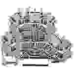 WAGO 2002-2201 Doppelstock-Durchgangsklemme 5.20mm Zugfeder Belegung: L, L Grau
