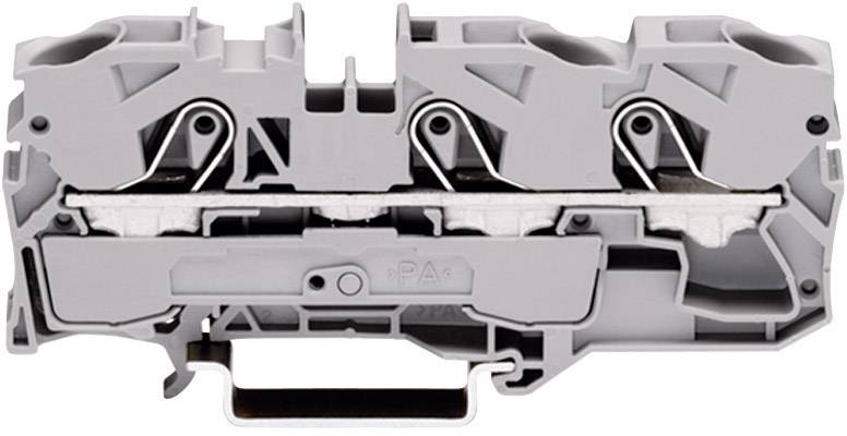 WAGO 2010-1304 Durchgangsklemme 10mm Zugfeder Belegung: N Blau