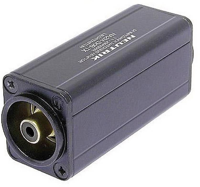 Neutrik NA2M-D0B-TX XLR-Adapter XLR-Stecker - Cinch-Buchse 1St.
