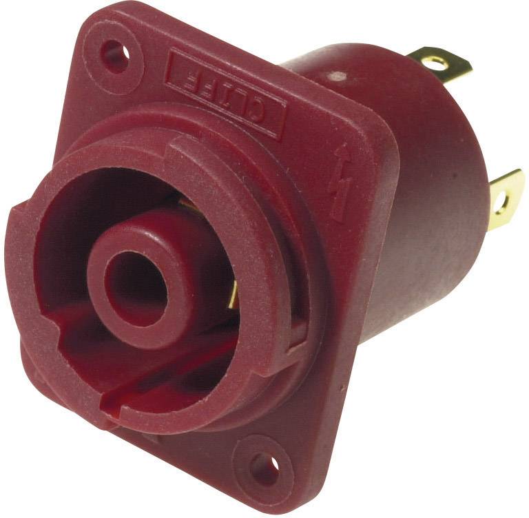 Cliff FCR2069 Netz-Steckverbinder FC Buchse, Einbau vertikal Gesamtpolzahl: 3 + PE 20 A Rot 1 St.
