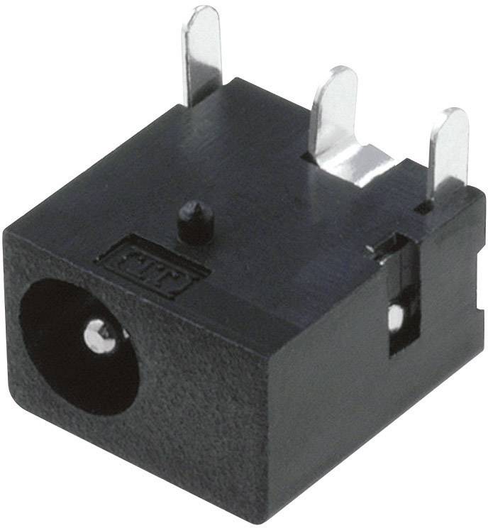 Cliff DC-8 Niedervolt-Steckverbinder Buchse, Einbau horizontal 4 mm 1.3 mm
