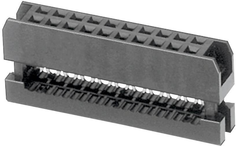 W & P Products 343-10-60-1Pfosten-Steckverbinder Rastermaß: 2mm Polzahl Gesamt: 10 Anzahl Reihen: 2