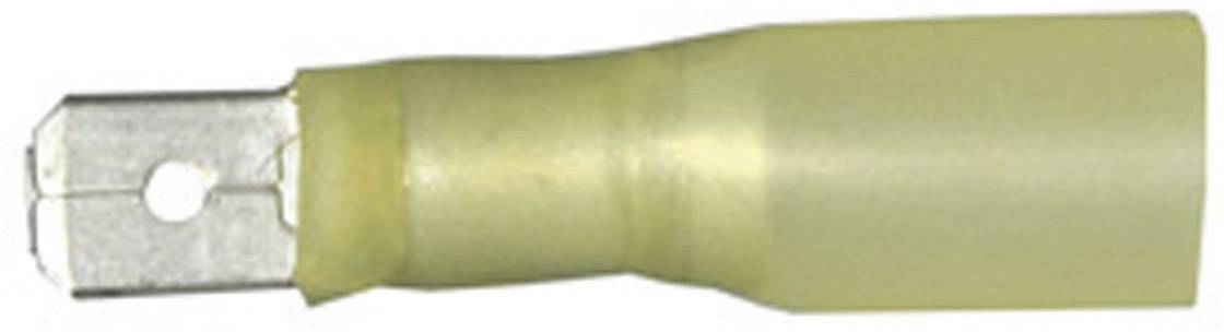 Vogt Verbindungstechnik 3912h Flachstecker mit Schrumpfschlauch Steckbreite: 6.3 mm Steckdicke: 0.8