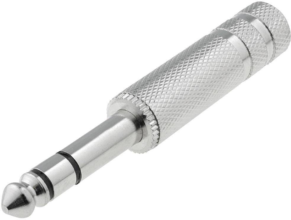 Cliff FM1044 Klinken-Steckverbinder 6.35 mm Stecker, gerade Polzahl (num): 3 Stereo Silber