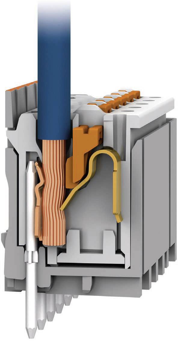WAGO Stiftgehäuse-Platine 2092 Polzahl Gesamt 2 Rastermaß: 5mm 2092-1172-1