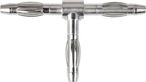 Schützinger TFS 1241 Sicherungs-Steckverbinder Buchse 4 mm, Buchse 4mm - Buchse 4mm Nickel 1St.