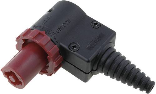 Cliff FCR20673 Netz-Steckverbinder FC Stecker, gewinkelt Gesamtpolzahl: 3 + PE 20 A Rot 1 St.