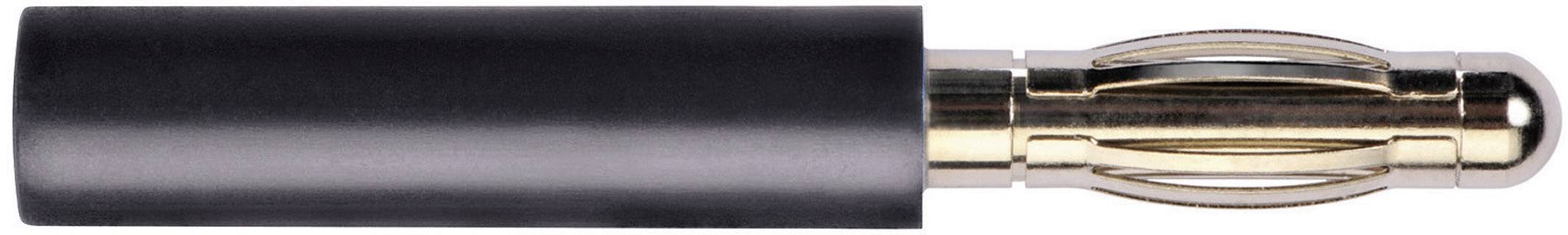 Schützinger A 40 - 20 / SW Büschelstecker Stecker 4 mm - Buchse 2 mm Schwarz 1 St.