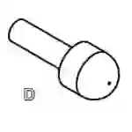PTR Hartmann 1015-D-0.7N-AU-0.65C Präzisionsprüfstift PTR Hartmann 1015-D-0.7N-AU-0.65C Präzisionsprüfstift