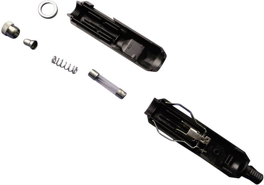 TRU COMPONENTS 12V Kfz-Steckverbinder Passend für (Details) Zigarettenanzünder Stecker gerade