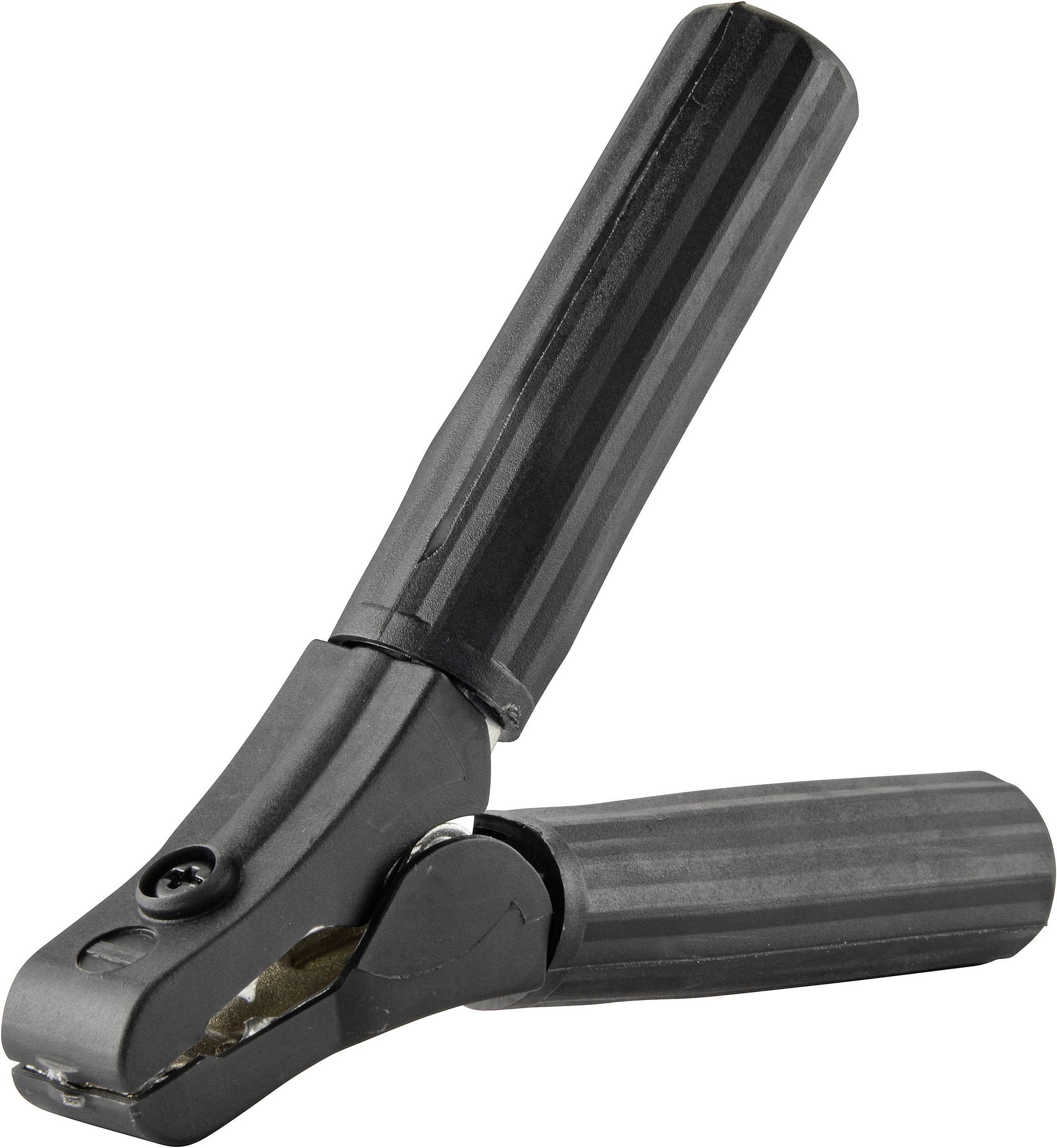 TRU Components Ladezange max. 300 A/30 V/DC Schrauben Schwarz 300A Inhalt: 1St.