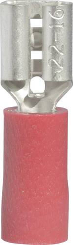 Vogt Verbindungstechnik 3901S Flachsteckhülse Steckbreite: 4.8 mm Steckdicke: 0.5 mm 180 ° Teilisol