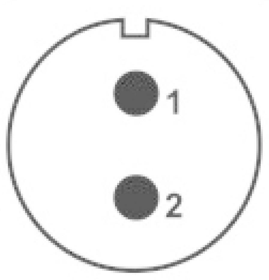 Weipu SP2113 / P 2 Rundstecker Stecker, Einbau Gesamtpolzahl: 2 Serie (Rundsteckverbinder): SP21 1St.