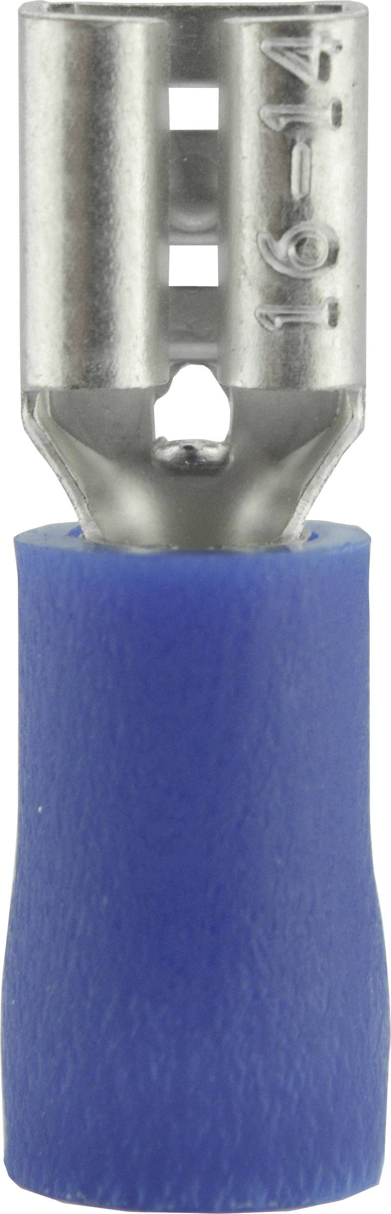 Vogt Verbindungstechnik 3904S Flachsteckhülse Steckbreite: 4.8 mm Steckdicke: 0.5 mm 180 ° Teilisol