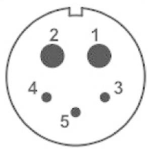 Weipu SP2111 / S 5B II Rundstecker Buchse, gerade Serie (Rundsteckverbinder): SP21 1 St.