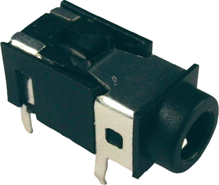 Cliff FC68129 Klinken-Steckverbinder 3.5mm Buchse, Einbau horizontal Polzahl: 4 Stereo Schwarz