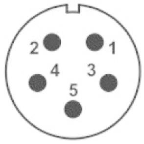 Weipu SP2112 / P 5C Rundstecker Stecker, Einbau Gesamtpolzahl: 5 Serie (Rundsteckverbinder): SP21 1