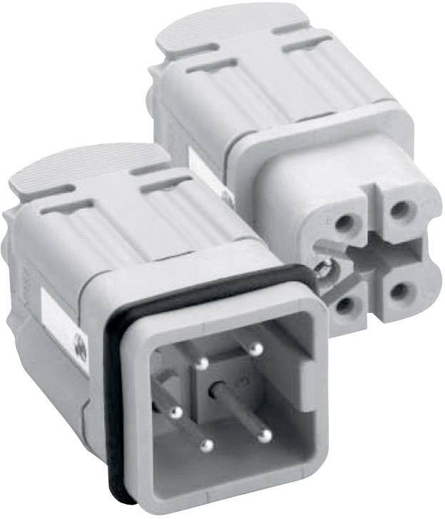 Amphenol C146 10A004 002 4-1 Stifteinsatz Heavy|mate® C146 Gesamtpolzahl 4 + PE 1St.