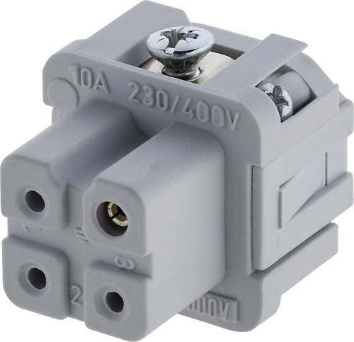 Amphenol C146 10B003 002 4-1 Buchseneinsatz Heavy|mate® C146 Gesamtpolzahl 3 + PE 1 St.