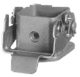 Amphenol C146 30F003 000 4-1 Anbaugehäuse gerade, mit Flachdichtung, mit Gewindestutzen 1St.