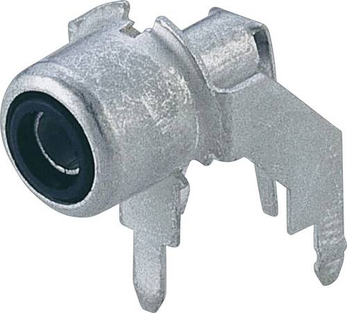 Hirschmann 930 092-000 Cinch-Steckverbinder Buchse, Einbau horizontal Polzahl: 2 Silber