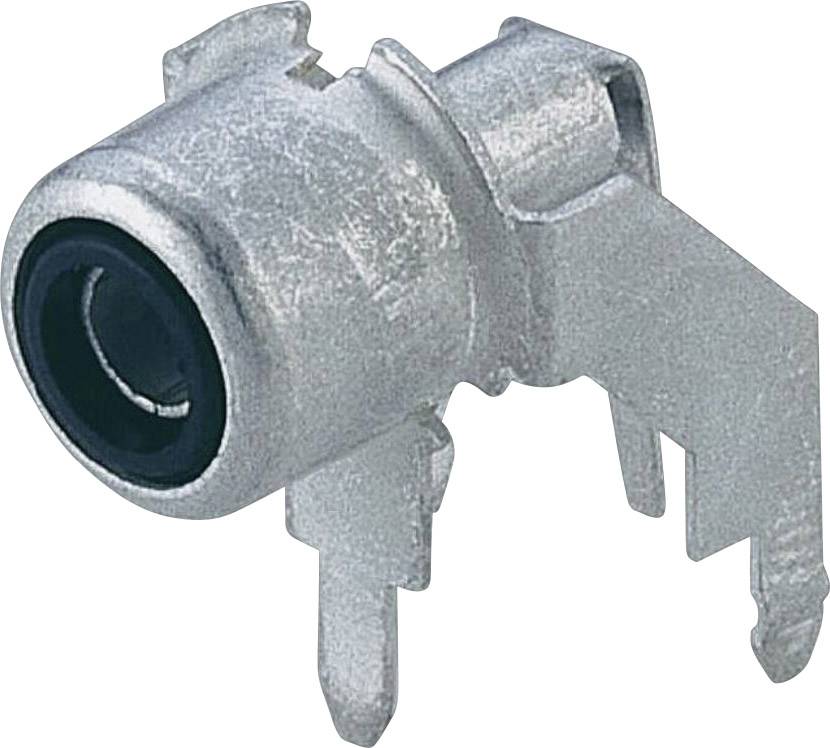 Hirschmann 930 092-000 Cinch-Steckverbinder Buchse, Einbau horizontal Polzahl: 2 Silber