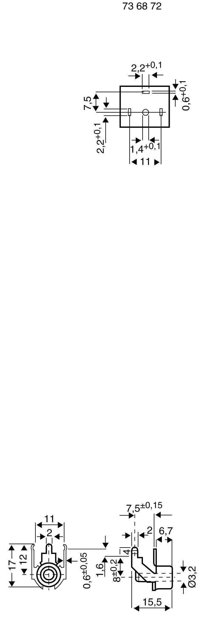 Hirschmann 930 092-000 Cinch-Steckverbinder Buchse, Einbau horizontal Polzahl: 2 Silber