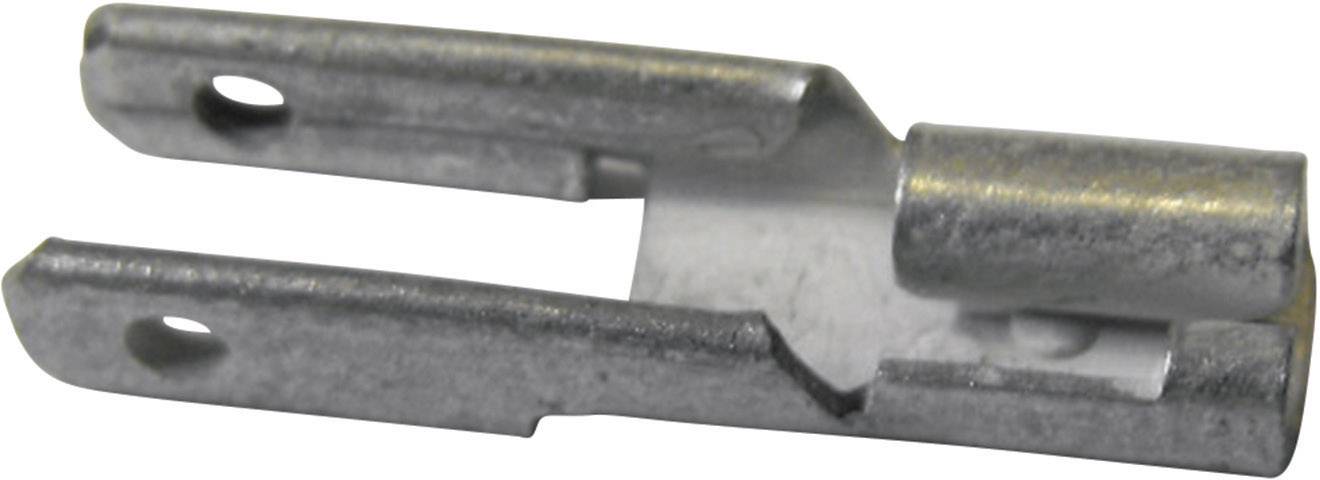 Vogt Verbindungstechnik 378108.67 Flachsteckverteiler mit Abzweig Steckbreite: 2.8mm Steckdicke: 0.8mm 180° Unisoliert Metall