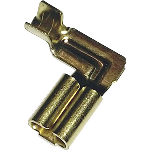 Vogt Verbindungstechnik 3765W.60 Flachsteckhülse Steckbreite: 2.8mm Steckdicke: 0.8mm 90° Unisoliert Metall