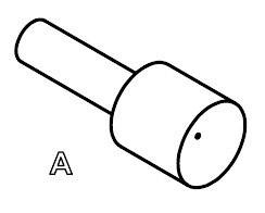 PTR Hartmann 1040-A-1.5N-NI-4.0 Präzisionsprüfstift