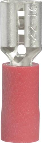 Vogt Verbindungstechnik 3901 Flachsteckhülse Steckbreite: 4.8 mm Steckdicke: 0.5 mm 180 ° Teilisoli