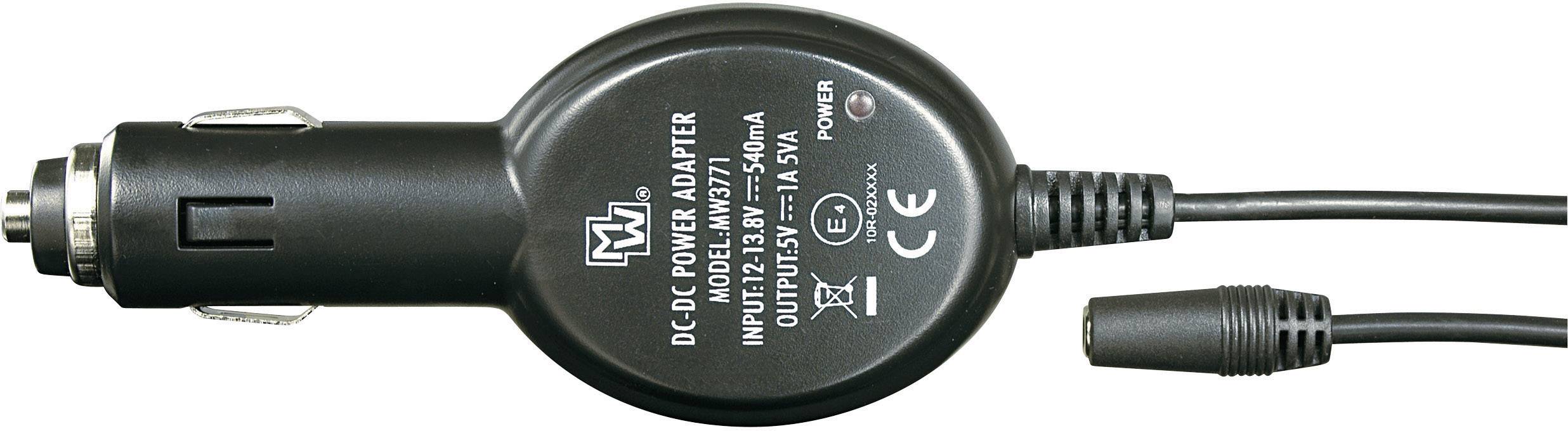 VOLTCRAFT 12V Kfz-Ladekabel Belastbarkeit Strom max.=1A Passend für (Details) Zigarettenanzünder