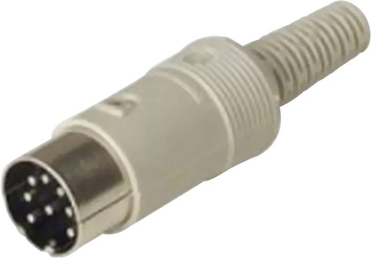 Hirschmann 930 131-517-1 DIN-Rundsteckverbinder Stecker, gerade Polzahl: 5 Grau 1St.