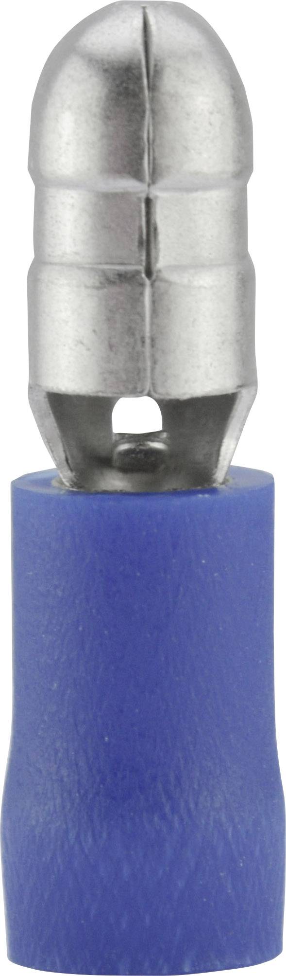 Vogt Verbindungstechnik 3921 Rundstecker 1.50mm² 2.50mm² Stift-Ø: 5mm Teilisoliert Blau