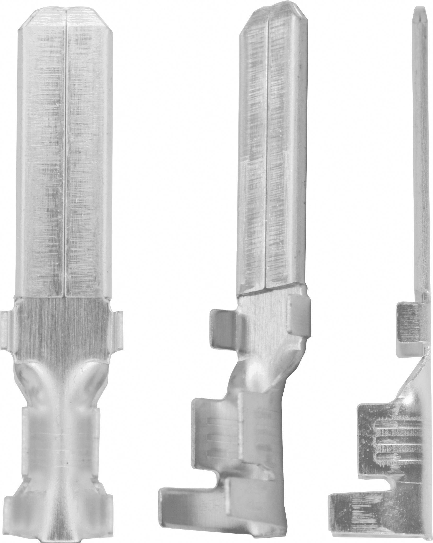 Three metallic objects, likely key blanks, in silver, arranged side by side and shown from various angles.