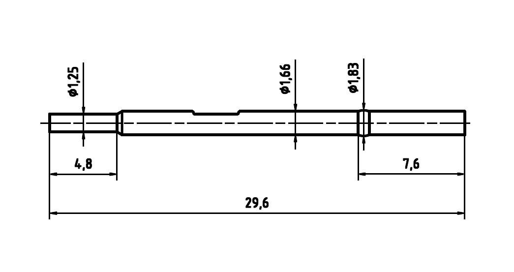 PTR Hartmann H 1025 C Präzisionsprüfstifthülse