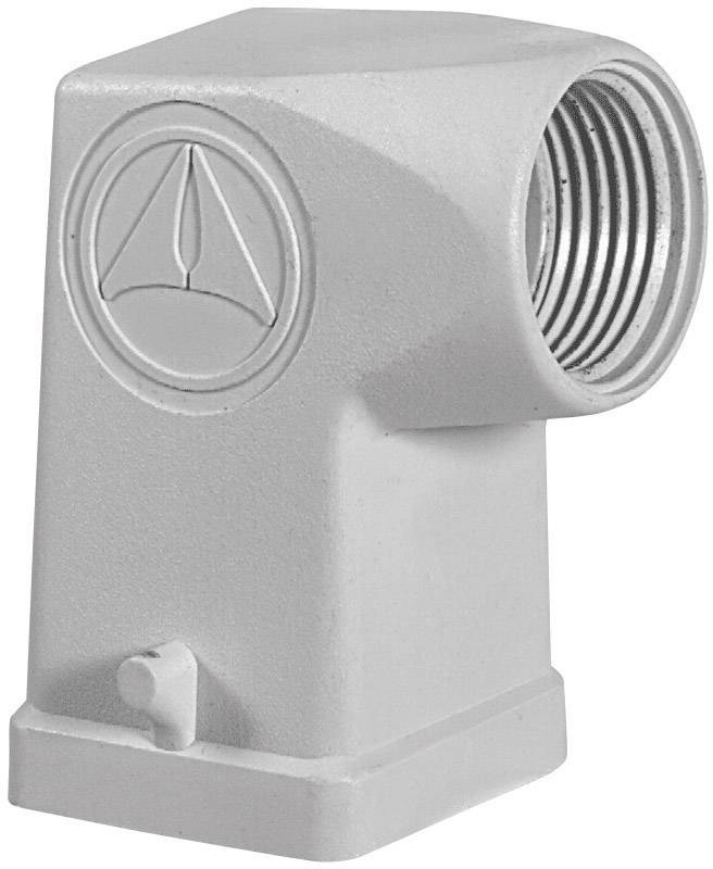 Amphenol C146 10G003 500 4-1 Tüllengehäuse mit Gewindestutzen, gewinkelt, 1 Kabelabgang seitlich, 1 Längsbügel