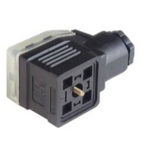 Prise de courant Hirschmann gdme 3020 934 455-100-1 noir Pôle:3 + t 1 pc(s)