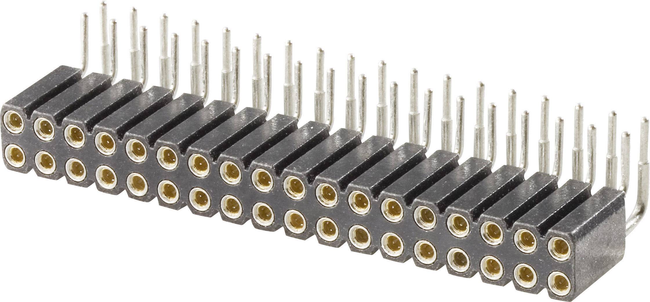 W & P Products Buchsenleiste (Präzision) Anzahl Reihen: 2 Polzahl je Reihe: 10 154-020-2-50-10 1 St