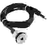 Schlegel RRJ_KL6.3_200CM Klinke Audio Anschlusskabel [1x Klinkenstecker 6.35mm - 1x Klinkenbuchse 6.35 mm] 2.00m Schwarz
