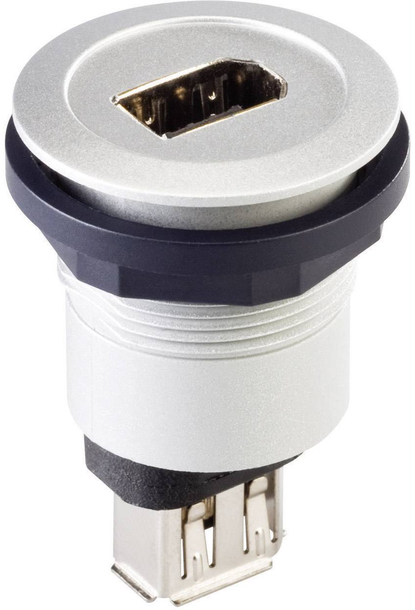 Schlegel Firewire IEEE 1394 Einbaubuchse Buchse/Buchse RRJ_FW6_STB Silber Inhalt: 1 St.