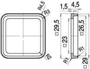 Binder Profildichtung für MagnetventilsteckverBauform A Serie 210 Schwarz 16-8088-000 Inhalt