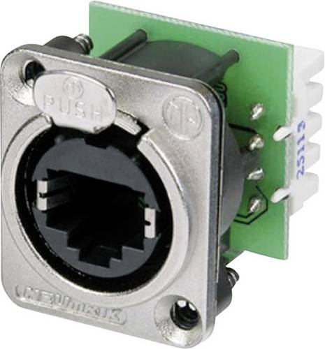 Neutrik NE8FDV-YK RJ45 Datensteckverbinder etherCon® D Serie NE8FDV-YK Buchse, gerade NE8FDV-YK Pol